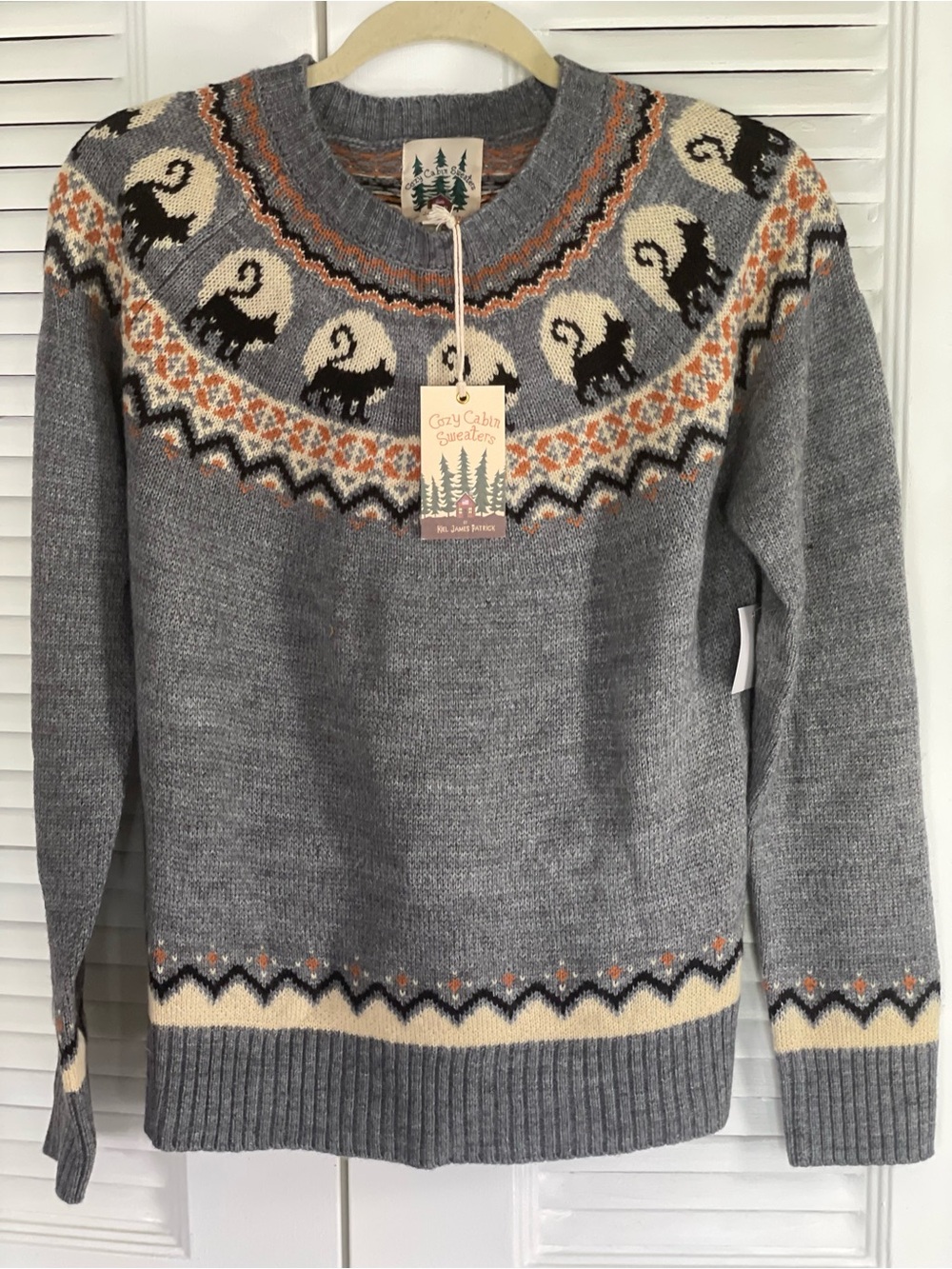 Kiel James Patrick fall holiday sweater women’s medium